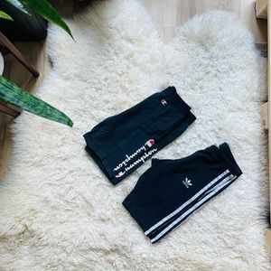 BUNDLE: Champion & Adidas Biker Short